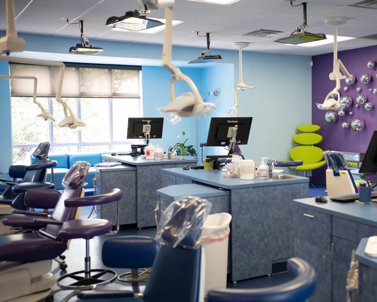 Dental operating room at Bullard Children's Dentistry