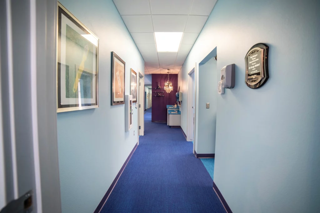 Hallway in Bullard Children's Dentistry